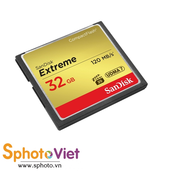 Thẻ nhớ Sandisk CF Extreme 32GB 800X 120m/s
