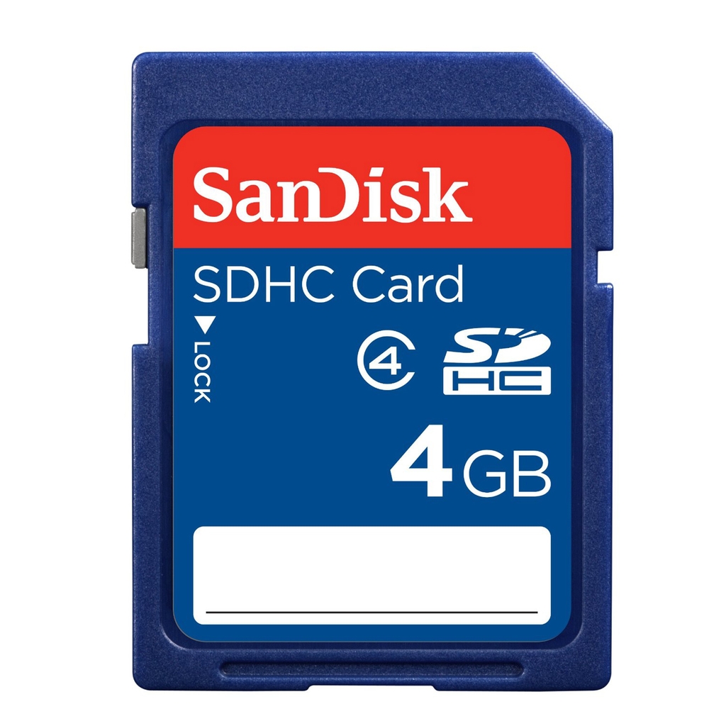 Thẻ nhớ Sandisk SDHC 4GB