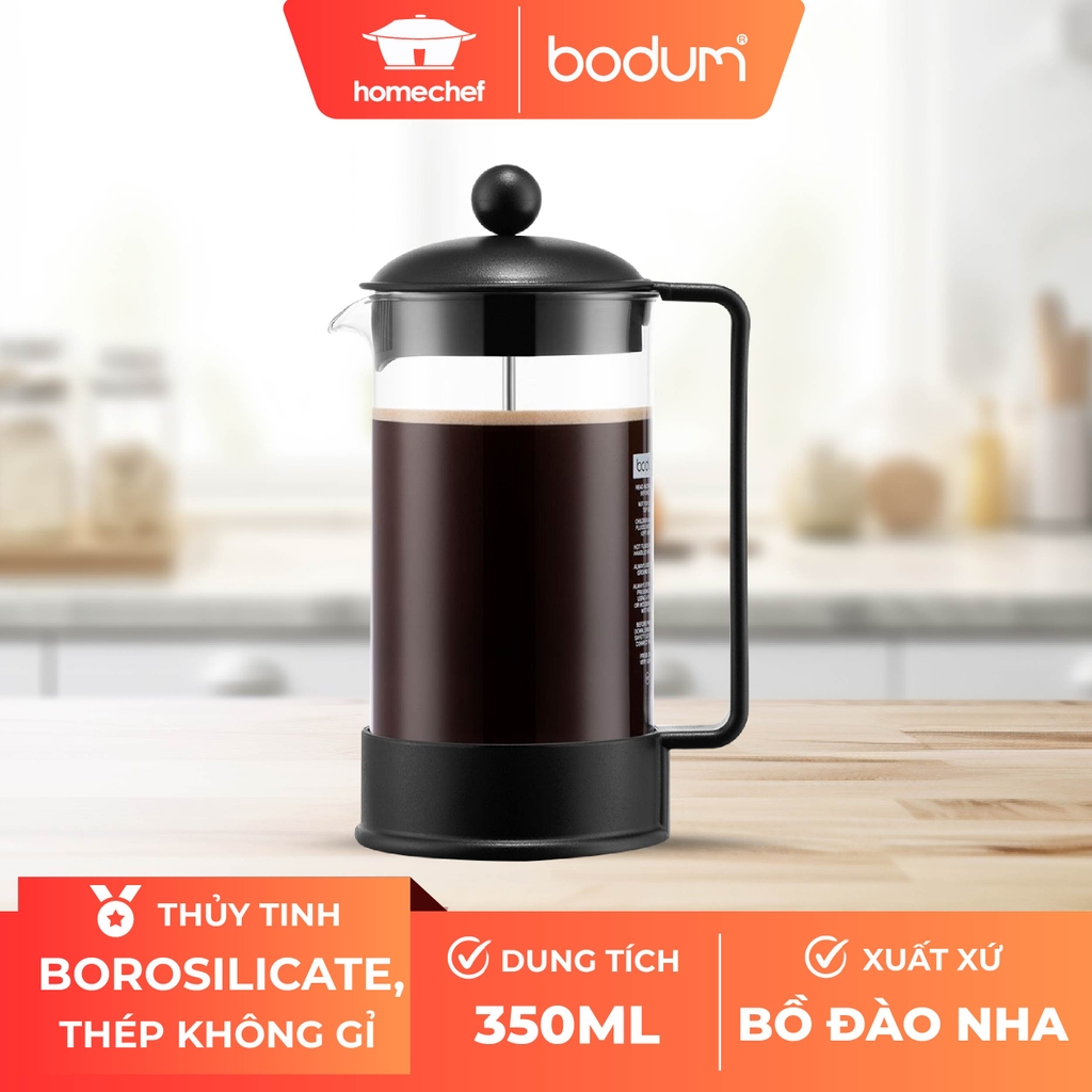Bình pha trà, cà phê kiểu Pháp Bodum Brazil 350ml- 1543-01