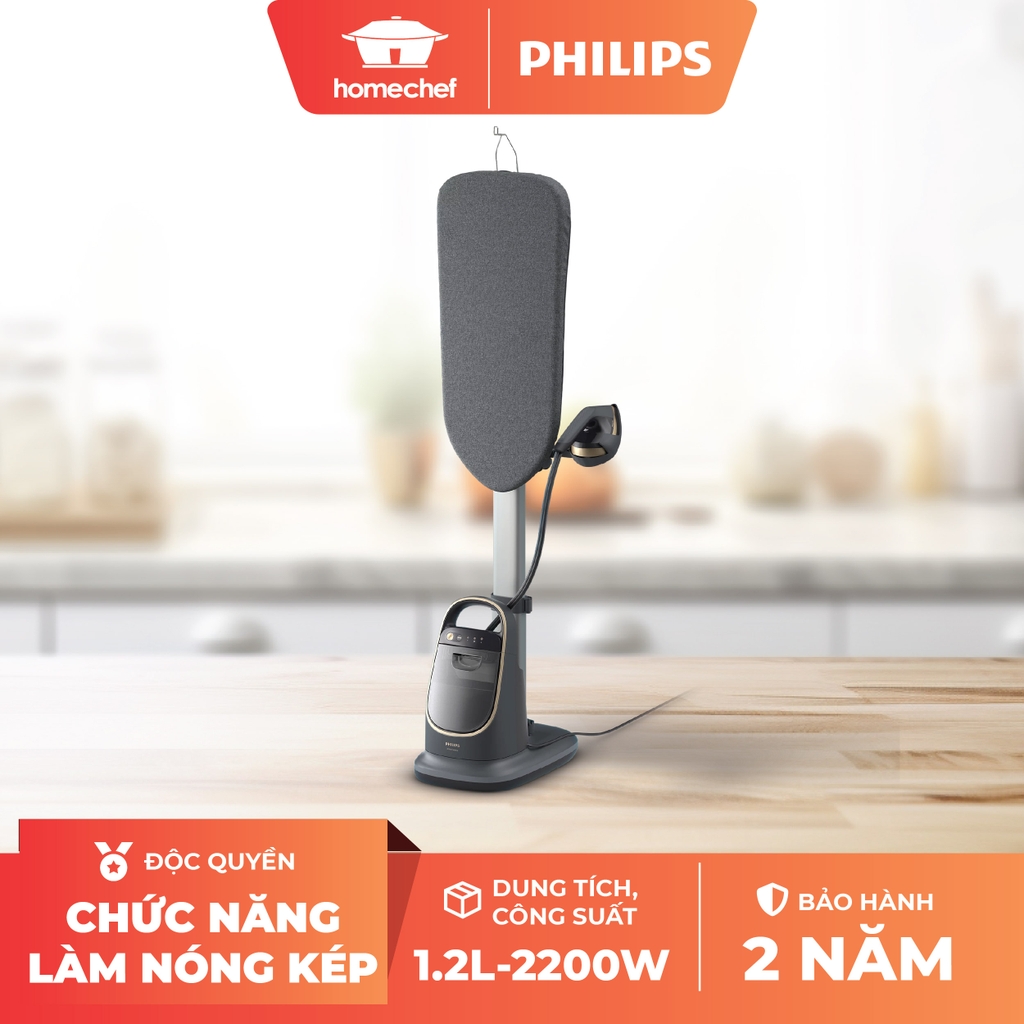 Bàn là, bàn ủi hơi nước đứng Philips AIS8540/80-2200W