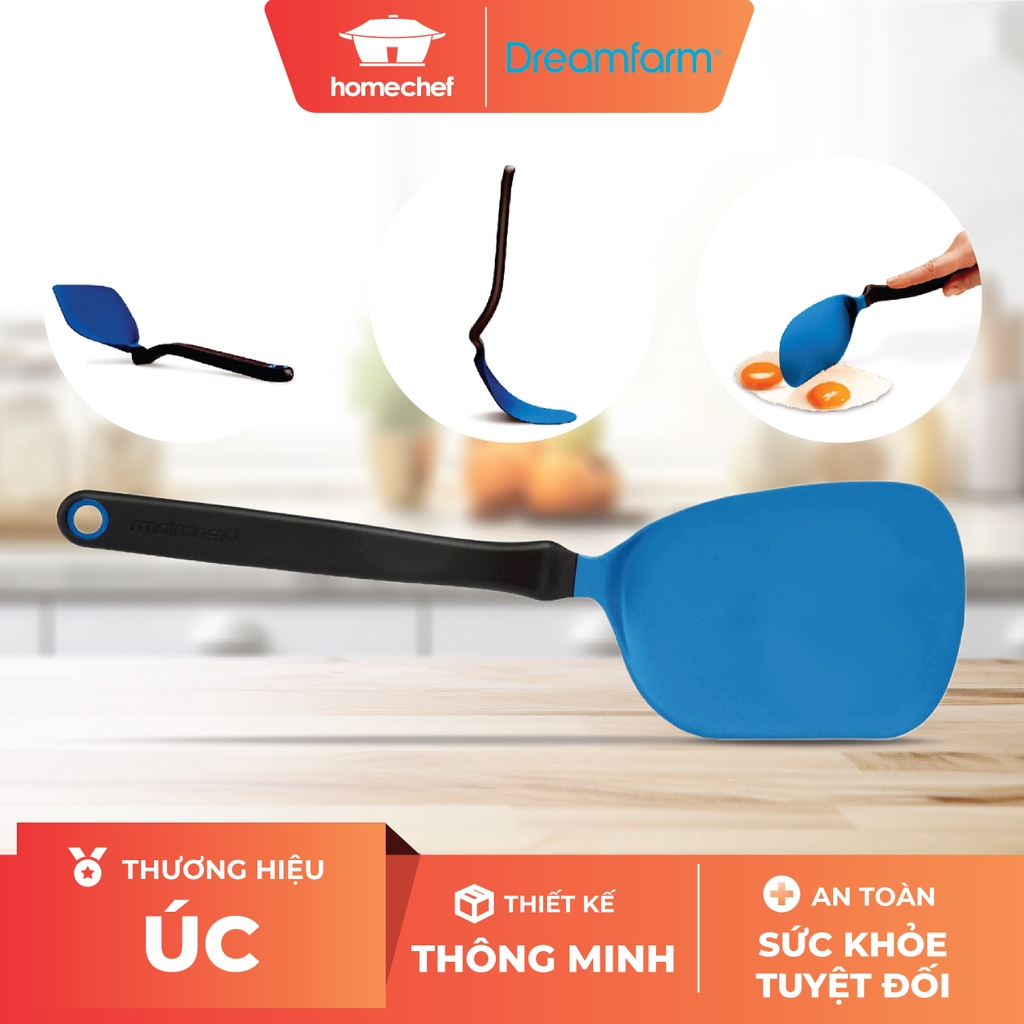 Xẻng lật thức ăn Dreamfarm Chopula-màu xanh cổ điển-DFCU8609
