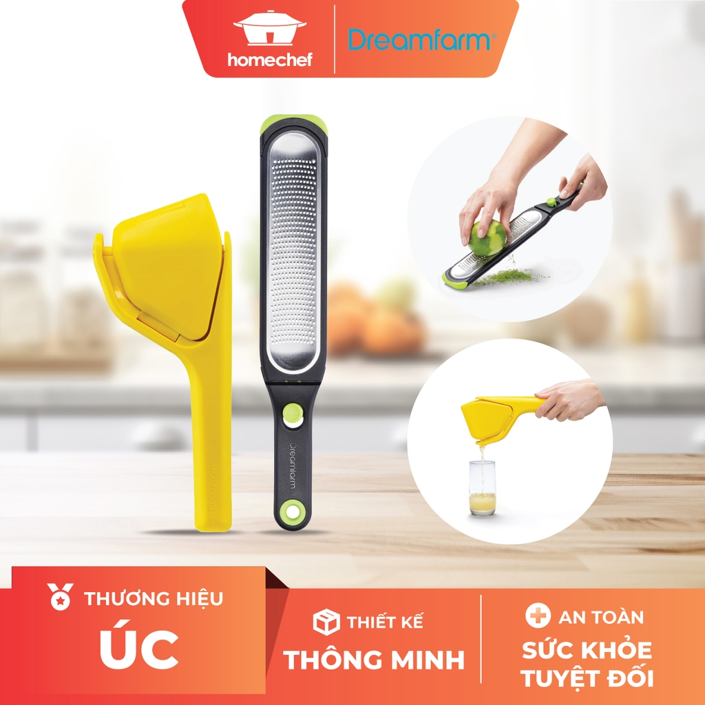 Bộ dụng cụ vắt cam và bào vụn Dreamfarm-DFST5387