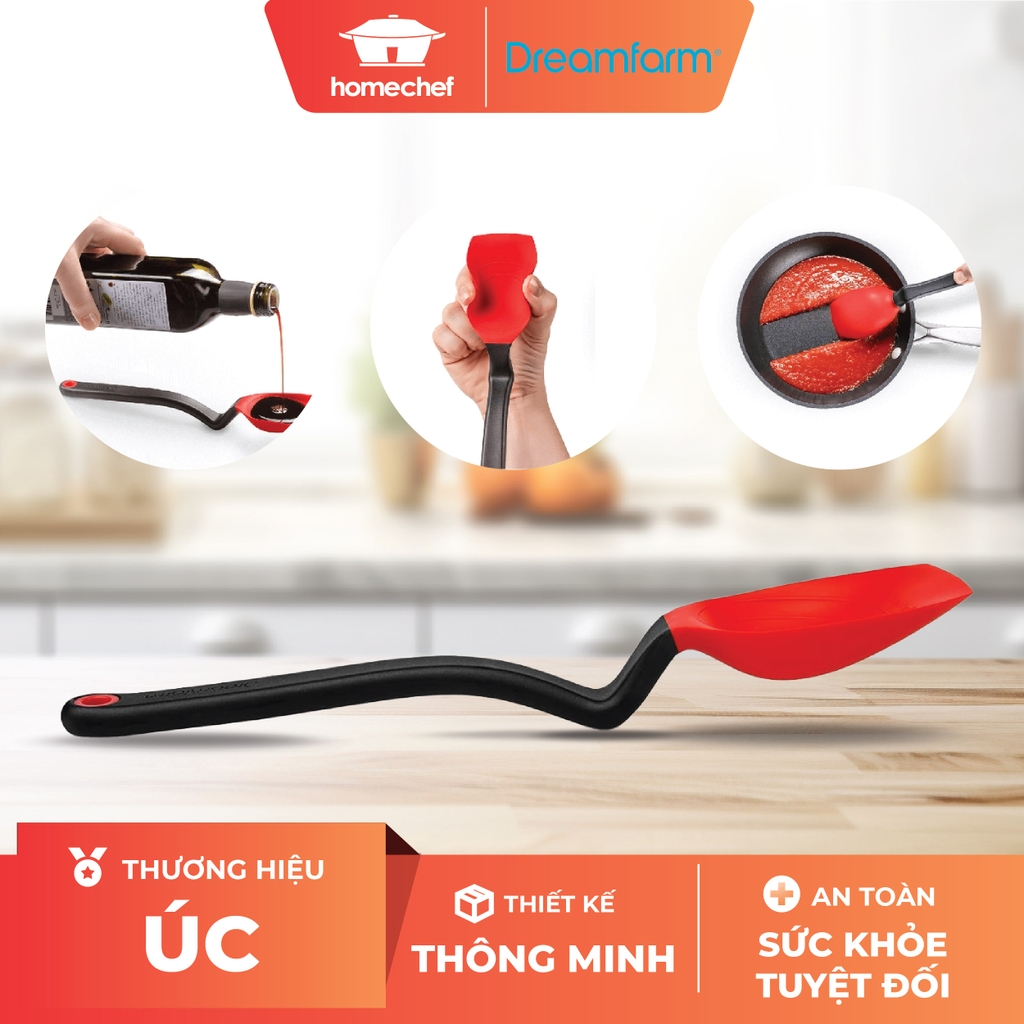 Thìa phết, nấu, đong cỡ lớn Dreamfarm Supoon-màu đỏ-DFSU2621