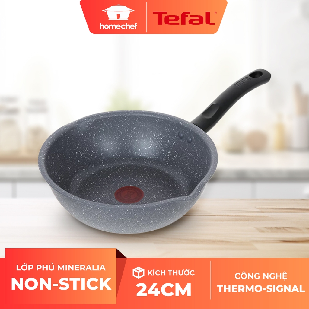 Chảo chiên sâu lòng Tefal Cook Healthy 24cm G1348495