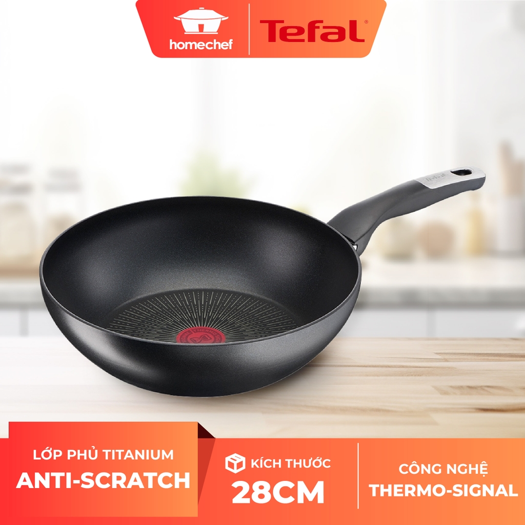 Chảo chiên sâu lòng chống dính Tefal Unlimited G2551902 28cm