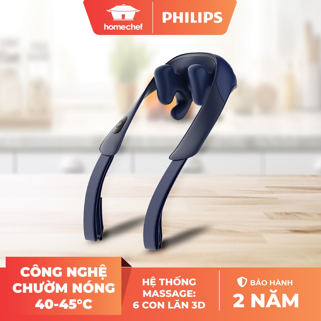 Máy massage cổ vai gáy thông minh Philips PPM3522