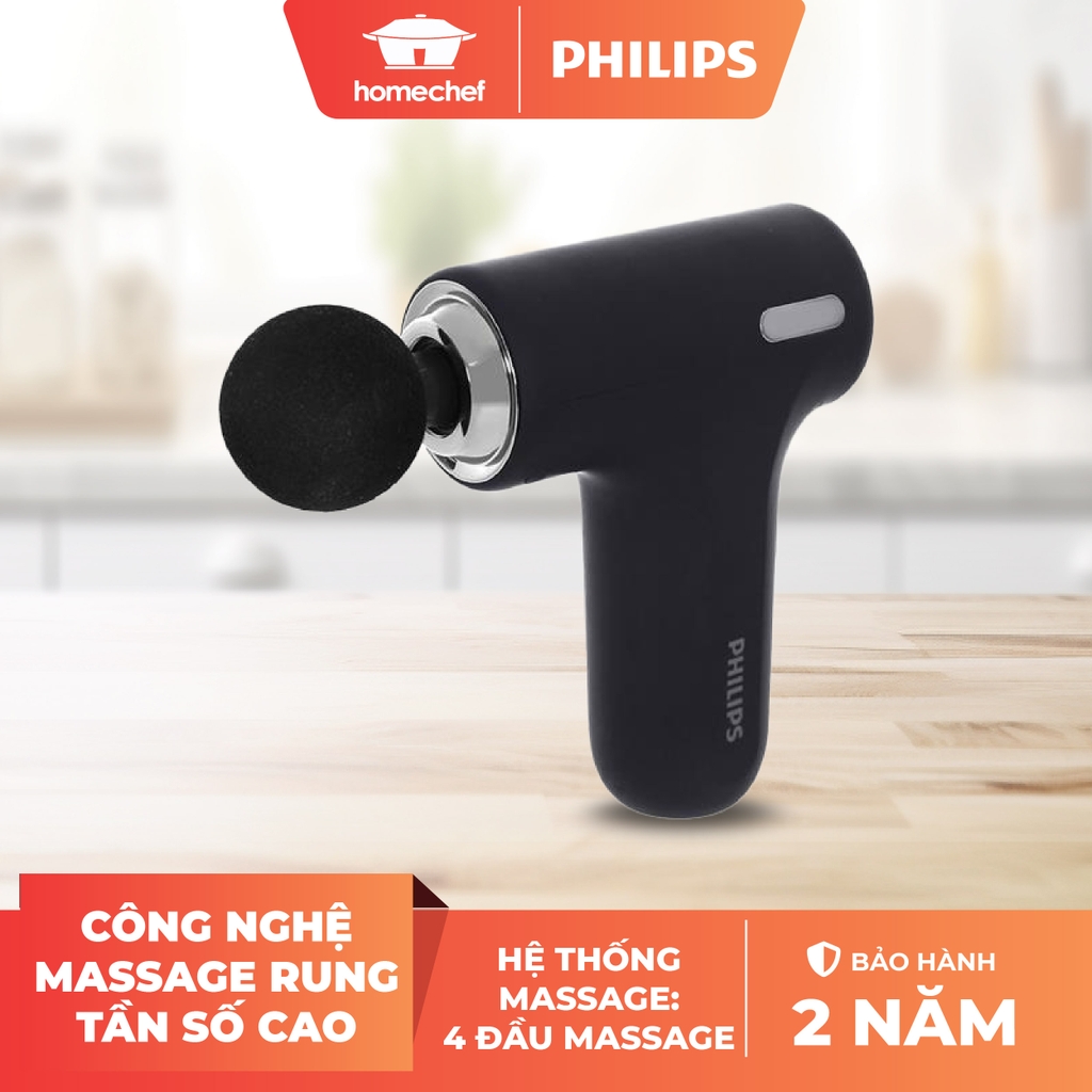 Súng massage cầm tay mini Philips PPM7319