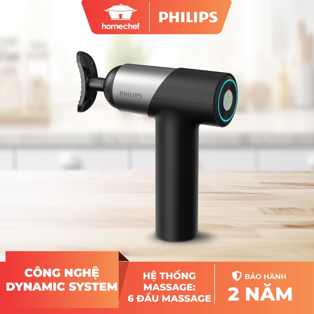 Súng massage cầm tay Fascial Gun Philips PPM7323