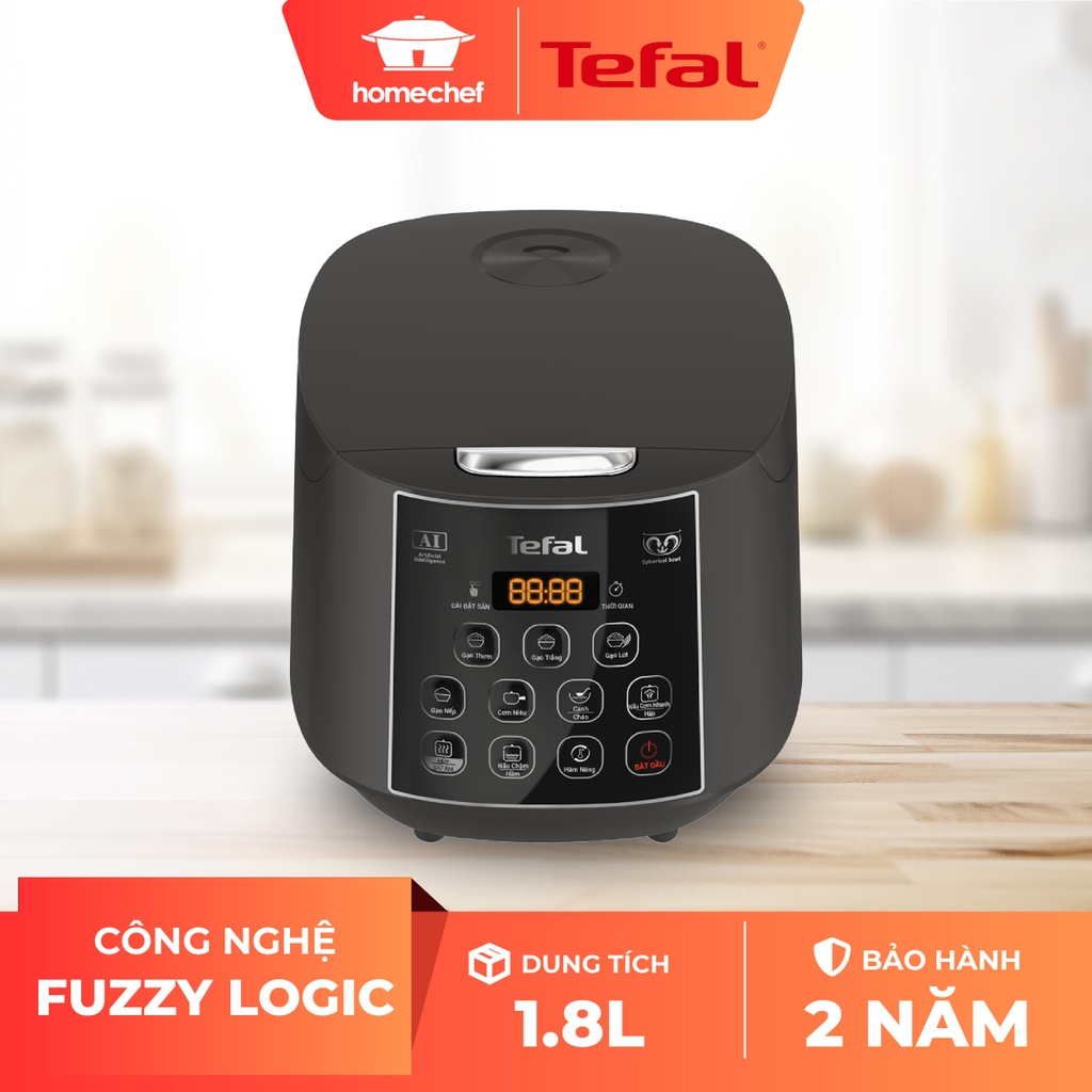 Nồi cơm điện Tefal Easy Rice Plus RK736B68 1,8L