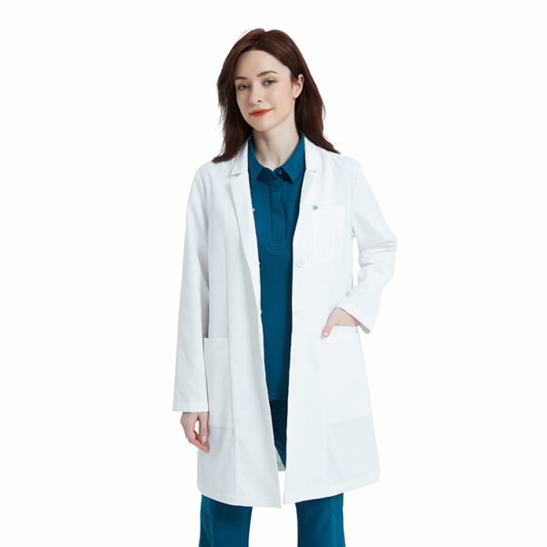 Đồng phục bác sĩ - Áo blouse dài tay mẫu 011