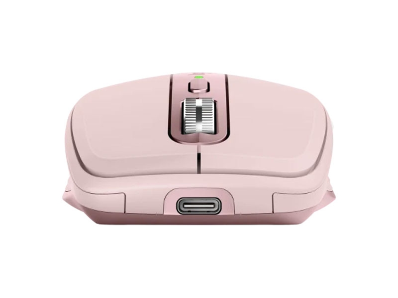 Chuột không dây Bluetooth Logitech MX Anywhere 3S (pin sạc) - Màu hồng