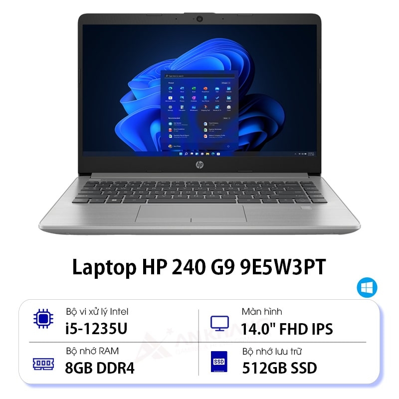 Laptop HP 240 G9 9E5W3PT