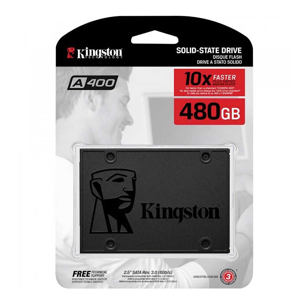 Ổ cứng SSD Kingston A400 2.5 480GB SA400S37/480G