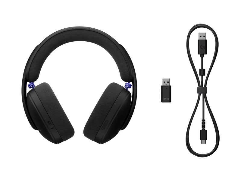 Tai nghe gaming không dây Logitech G325 màu đen