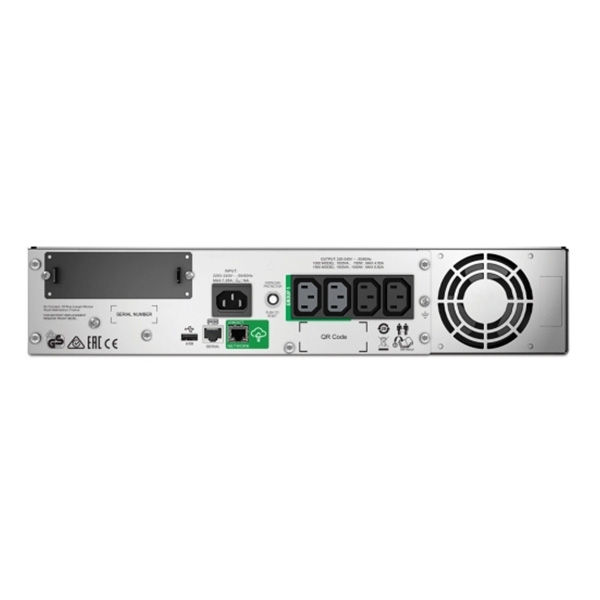 Bộ lưu điện APC Smart SMT1500RMI2UC LCD (Line Interactive/ 1500VA/1000W)