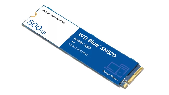 Ổ cứng SSD WD Blue SN570 500GB NVMe PCIe Gen3x4 WDS500G3B0C