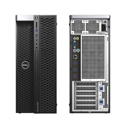 Máy tính trạm Dell Precision 5820 Tower, Xeon W-2223, 16GB, 512GB SSD, 1TB, DVDWR, T400 4GB, KB, M, 950W PSU, 3 mDP to DP adapter, Win 11 Pro, 3Y WTY, 71015684 D02T002)