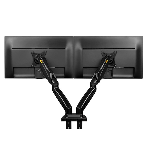 Giá treo màn hình North Bayou F160 (2 màn hình/ 17inch - 27inch/ Đen/ Gắn bàn)