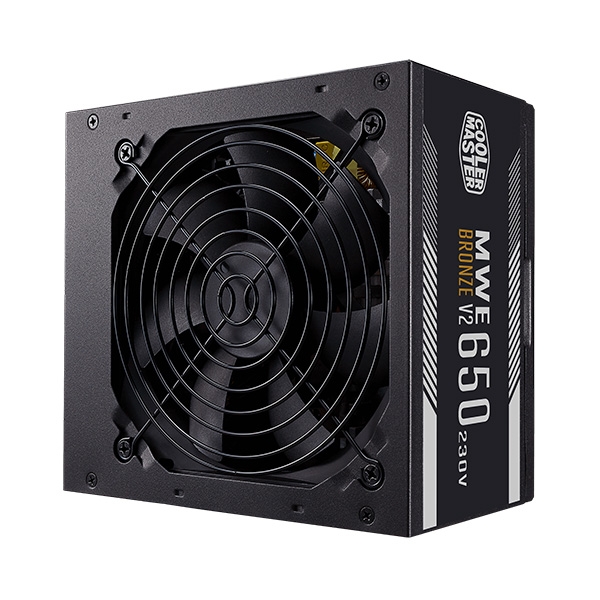 Nguồn Cooler Master 650W MWE 650 V2 230V 80 Plus Bronze (MPE-6501-ACABW-B)