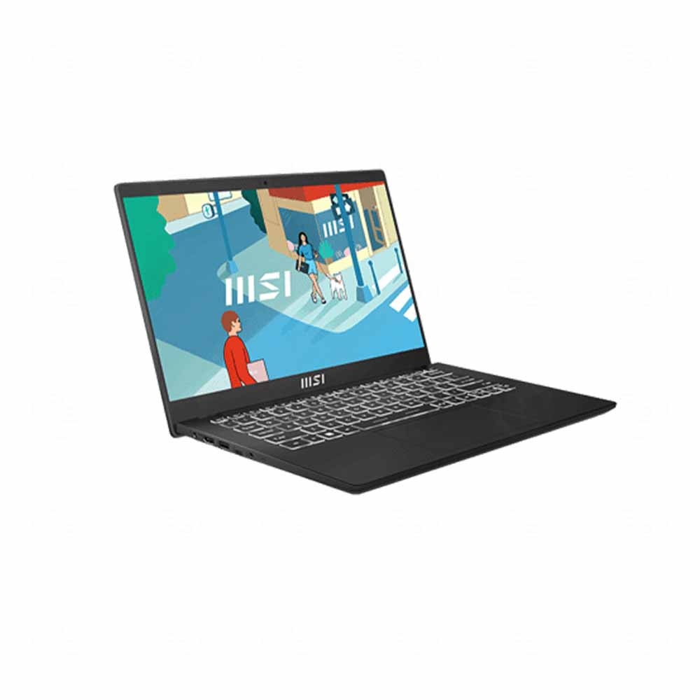 Laptop MSI Modern 14 C7M 220VN (AMD Ryzen 5-7530U | 8GB | 512GB | AMD Radeon | 14 inch FHD | Win 11 | Đen)