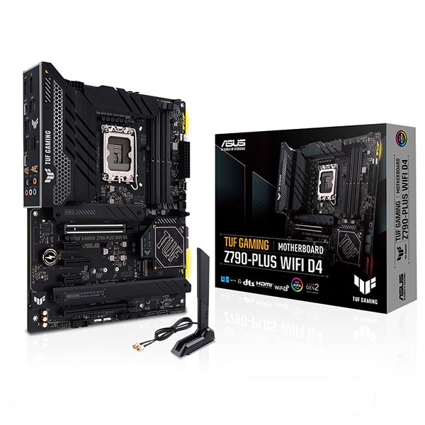 Mainboard Asus TUF Gaming Z790-PLUS WIFI D4 (Intel Z790/ Socket 1700/ ATX/ 4 khe ram/ DDR4/ 2.5 Gigabit LAN)