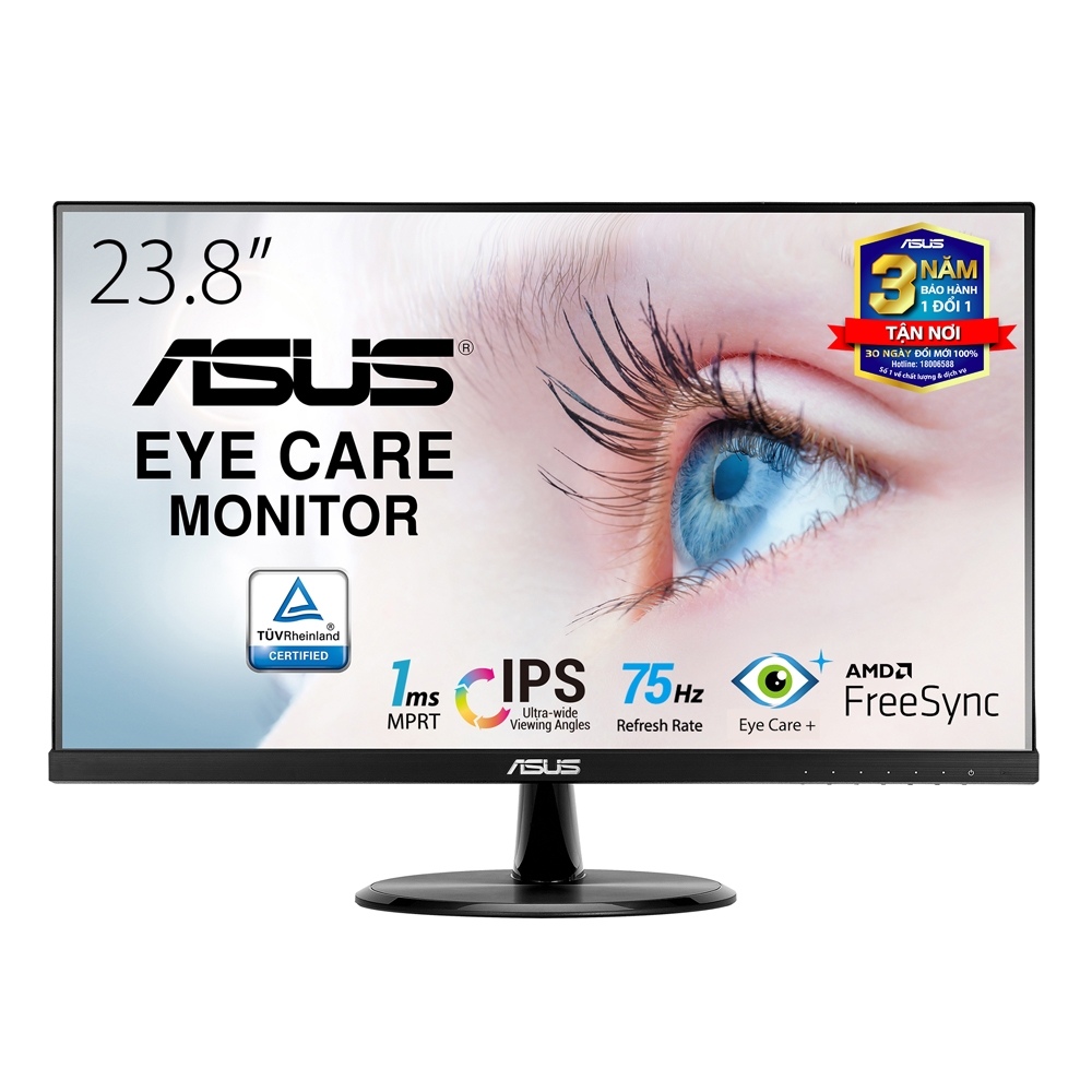 Màn hình máy tính Aus VP249HV/ 23.8inch FHD/ IPS/ 75Hz/ HDMI/ 3Yrs