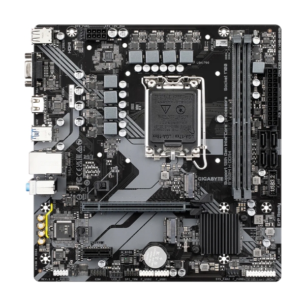 Mainboard Gigabyte B760M H (Intel B760/ LGA 1700/ M-ATX/ DDR4)