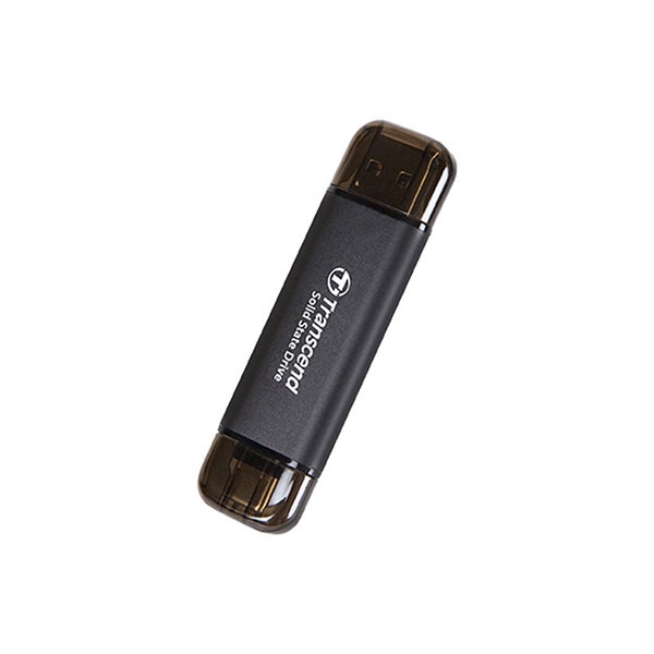 Ổ cứng di động SSD Transcend 512Gb TS512GESD310C (Type-C và USB3.2/ 1050Mb/s/ 950Mb/s/ Đen)