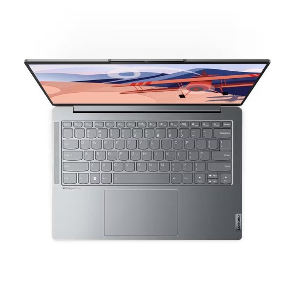 Laptop Lenovo Yoga Slim 6 Slim 14IRH8 83E0000VVN OLED (Core i7 13700H/ 16GB/ 512GB SSD/ Intel Iris Xe Graphics/ 14.0inch WUXGA/ Windows 11 Home + Office Student/ Misty Grey/ Vỏ nhôm/ 3 Year)