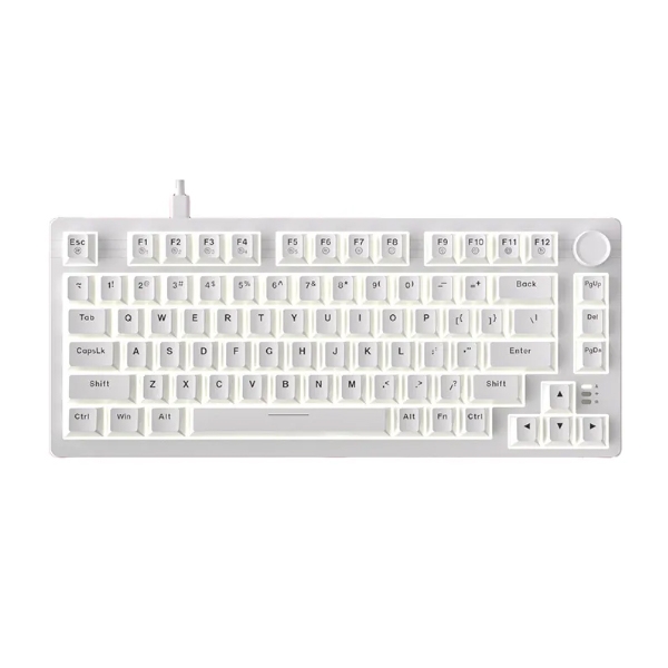 Bàn phím cơ Dareu EK75 Full White DareU Dream switch