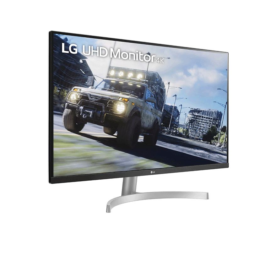 Màn hình LG 32UN500-W (31.5inch /4K/VA/ 60Hz/ 4ms /350nits / HDMI+DP+Audio/ Loa) (32UN500-W.ATV)