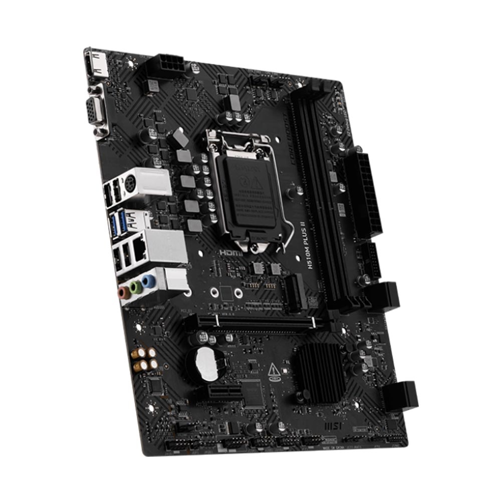 Mainboard MSI H510M PLUS II (Intel H510/ Intel LGA 1200/ M-ATX/ 2 khe ram)