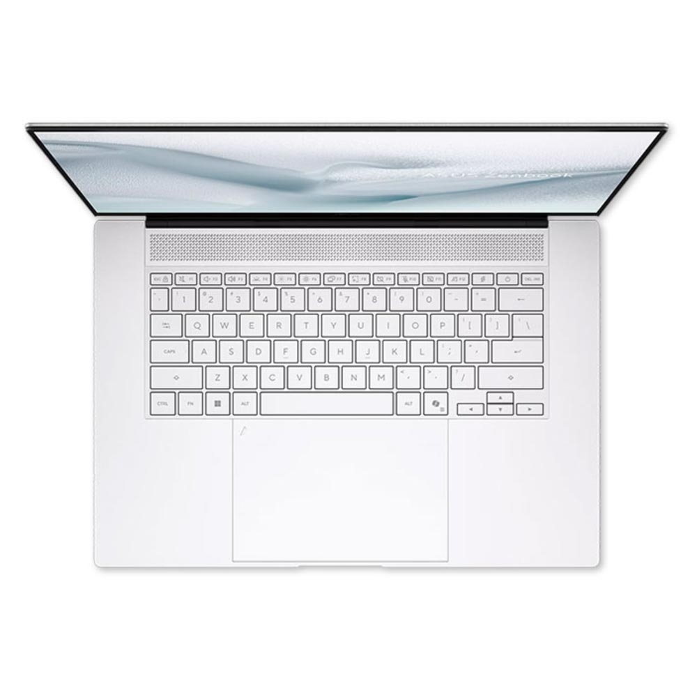 Laptop Asus Zenbook S16 UM5606GA-SS384WS (AI 9 465/ 32GB/ 1TB SSD/ 16.0inch 3K/ 120Hz/ Win 11/ Office/ White/ Vỏ nhôm/ Túi)