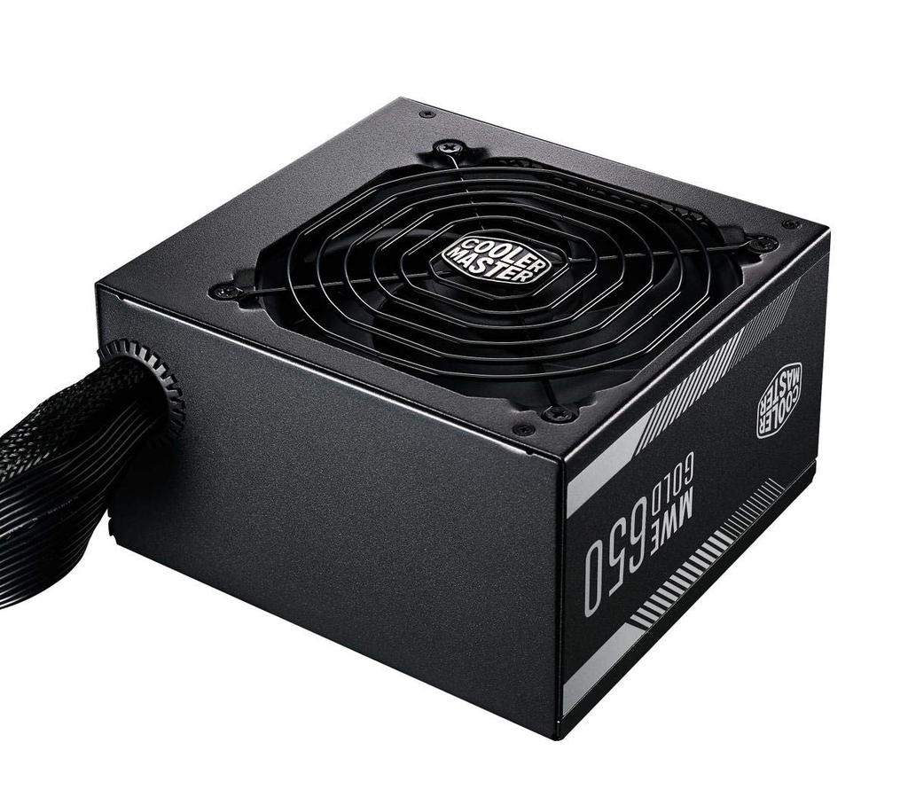 Nguồn Cooler Master MWE Gold 650 (80 Plus Gold Full Modular/Màu Đen)