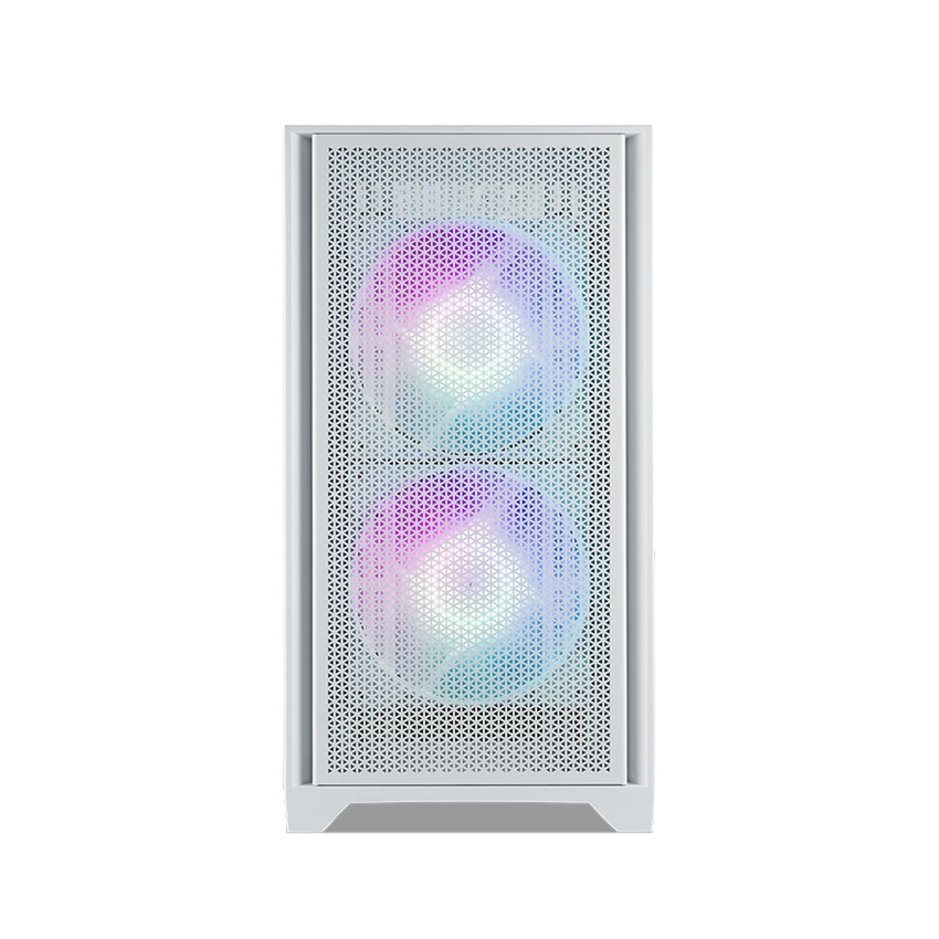Vỏ Case MIK MORAX 3FA WHITE (Mini Tower/ Màu Trắng/ 3 fan)