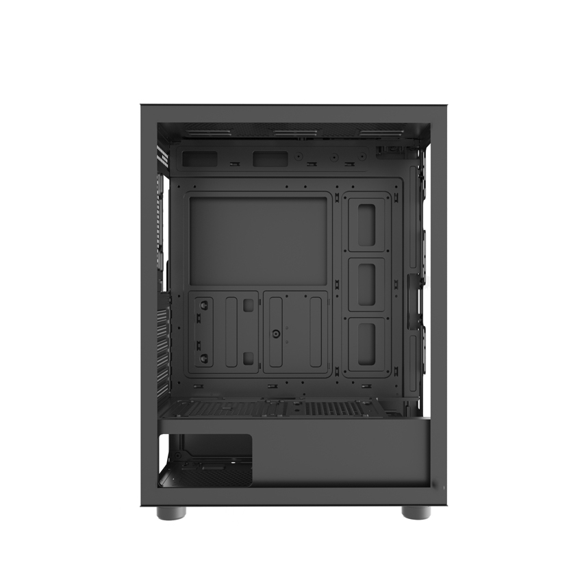 Vỏ case KENOO ESPORT EM700- 3F - Đen (E-ATX/Mid Tower/3 Quạt)