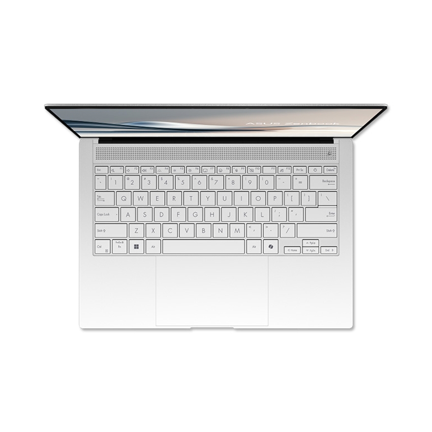 Laptop Asus Zenbook S14 OLED UX5406SA-PV140WS (Ultra 7 258V/ 32GB/ 1TB SSD/ 14 inch 3K/ 120Hz/ Win 11/ Office/ White/ Vỏ nhôm/ Túi)
