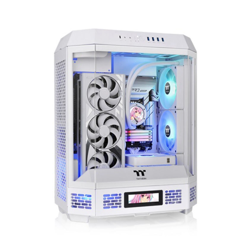 Case Thermaltake Tower 600 - Snow (ATX/Mid Tower/2 Fan)