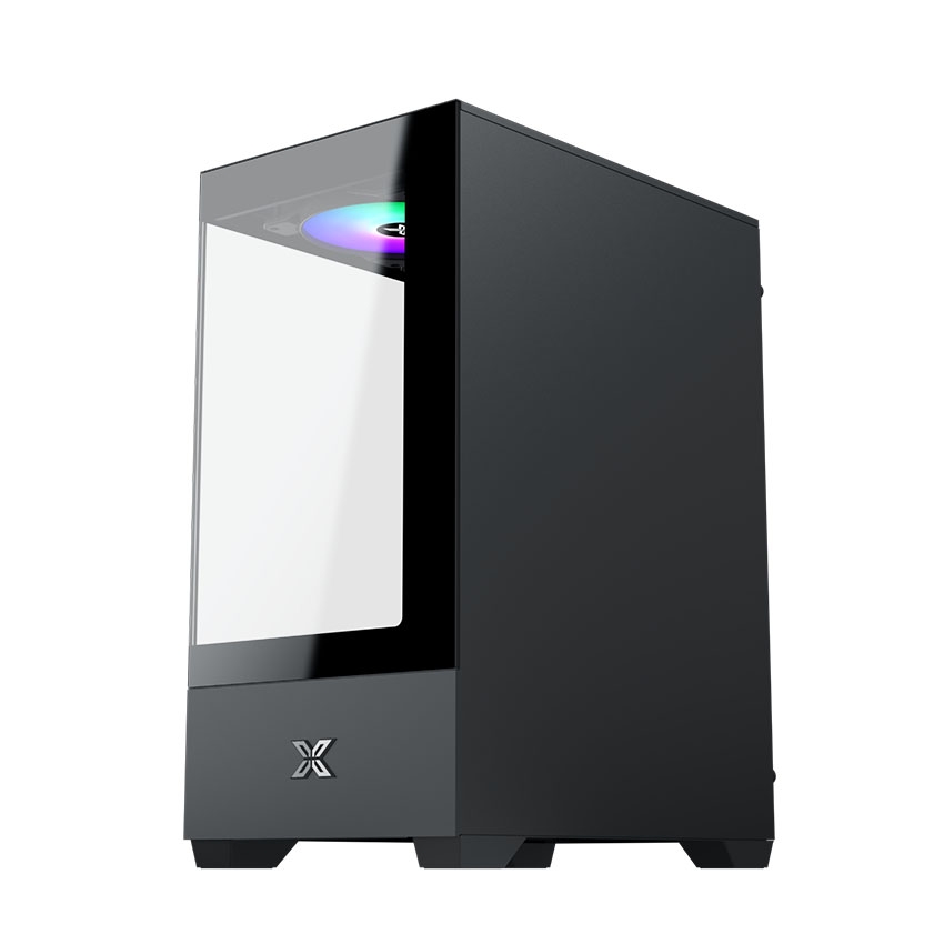 Vỏ case XIGMATEK VIEW II 3F Black (mATX/ 3 fan)
