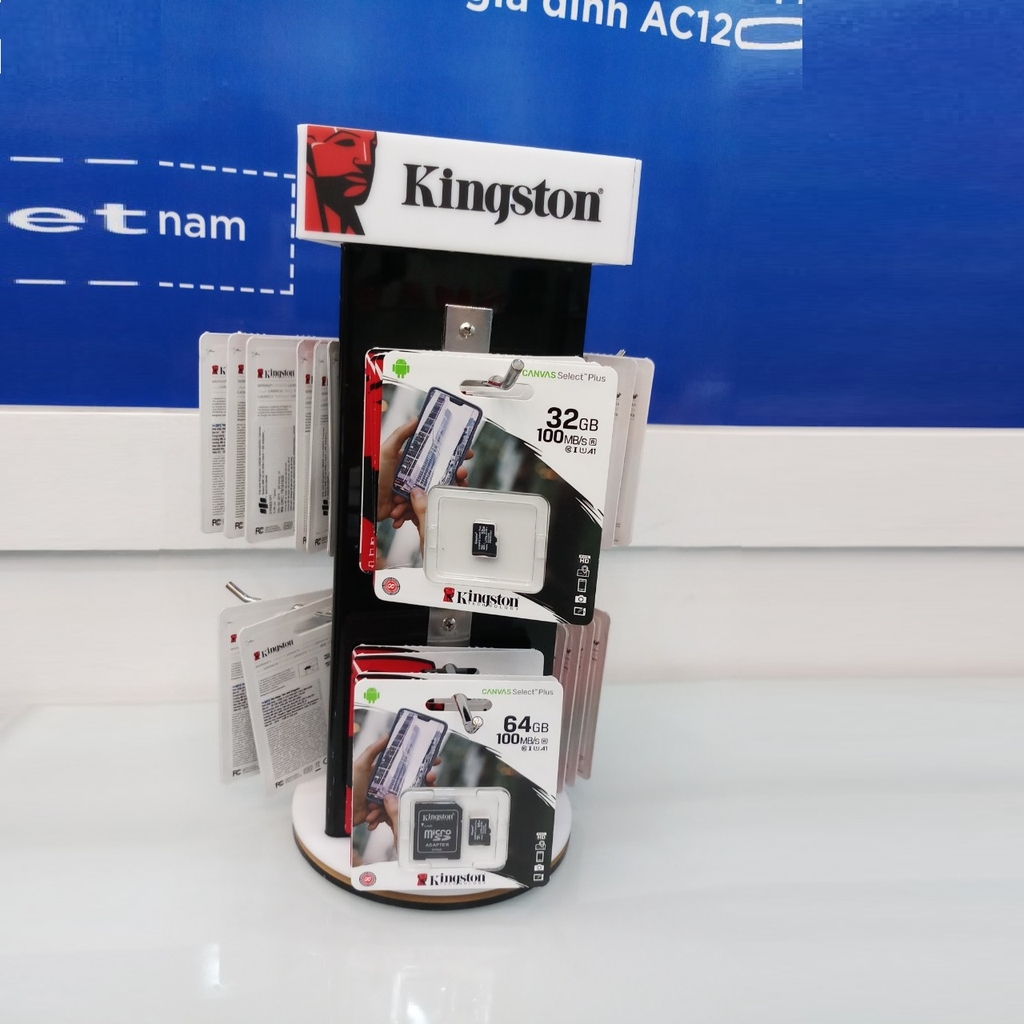 Thẻ Nhớ MicroSD Kingston 64GB Class 10 100Mbs Bảo hành 60 Tháng