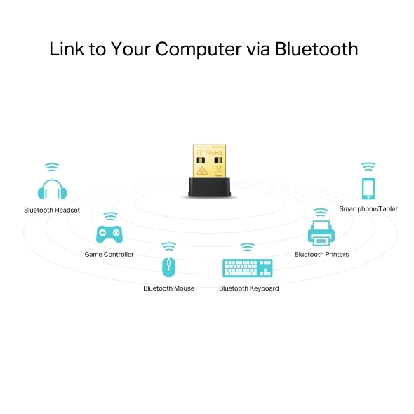 USB Wi-Fi  + Bluetooth 4.2 AC600 TP-Link Archer T2UB Nano