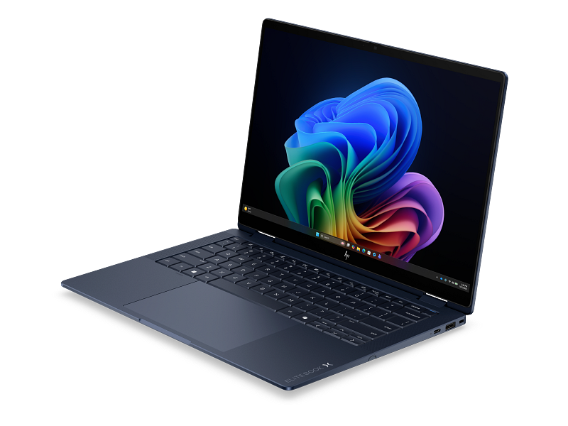 Laptop HP EliteBook X Flip G2i DJ9J4PT (Ultra 7 366H/ 32GB/ 1TB SSD/ 14 inch 2.8K Touch/ 120Hz/ Win 11 Pro/ Blue/ Vỏ nhôm)
