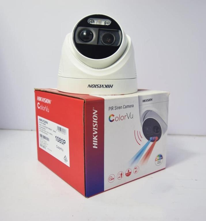 Camera HDTVI Colorvu 2MP HIKVISION DS-2CE72DFT-PIRXOF