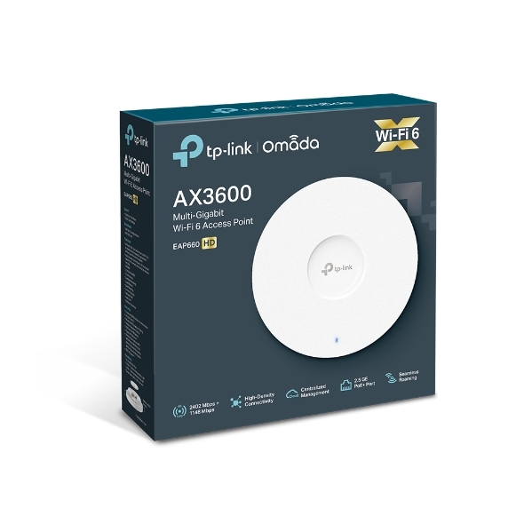 Access Point gắn trần TP-link EAP660 HD Chuẩn AX3600