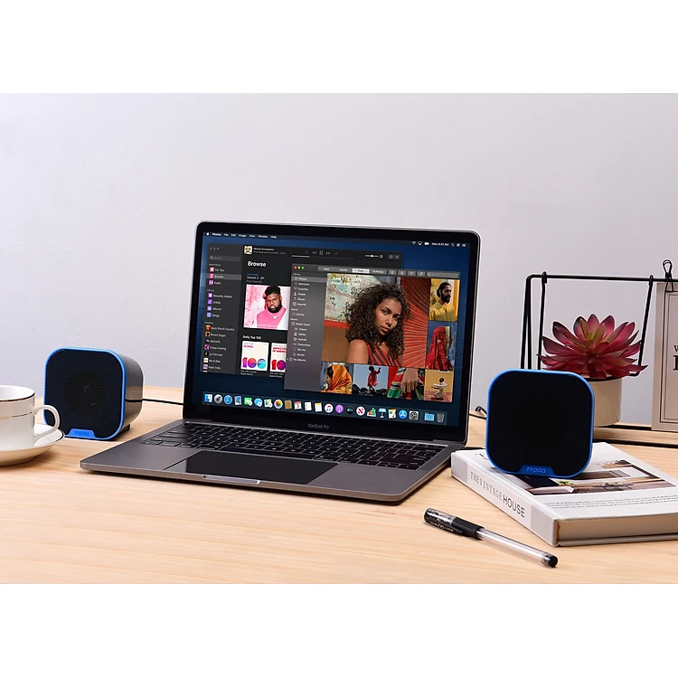 Loa mini 2.0 Rapoo A60 Stereo - Thanh lý bỏ mã