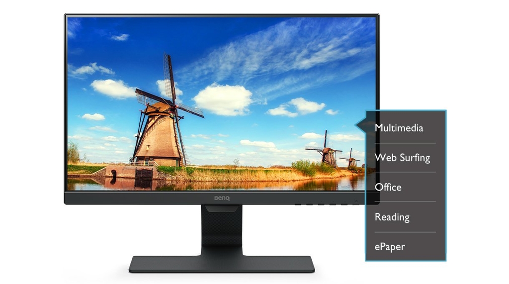 Màn hình BenQ GW2280 bảo vệ mắt 21,5 inch FHD 1080P, có loa, cổng kết nối HDMI x2, VGA x1