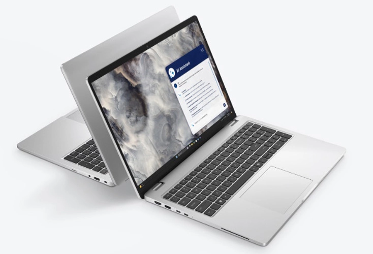 laptop Dell 16 DC16251 DC6C7557W1-Silver Intel Core 7 150U, 16GB (2x8GB) DDR5, 1TB SSD NVMe, VGA Nvidia GT 2GB MX570A,  16