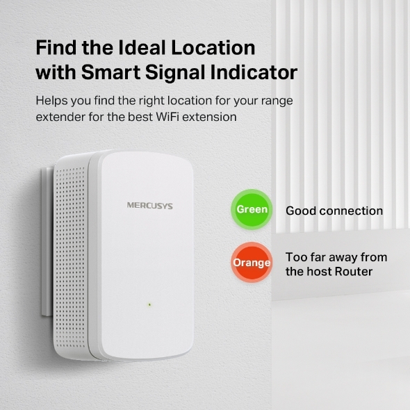 Bộ Mở Rộng Sóng Wi-Fi 300 Mbps Mercusys ME10