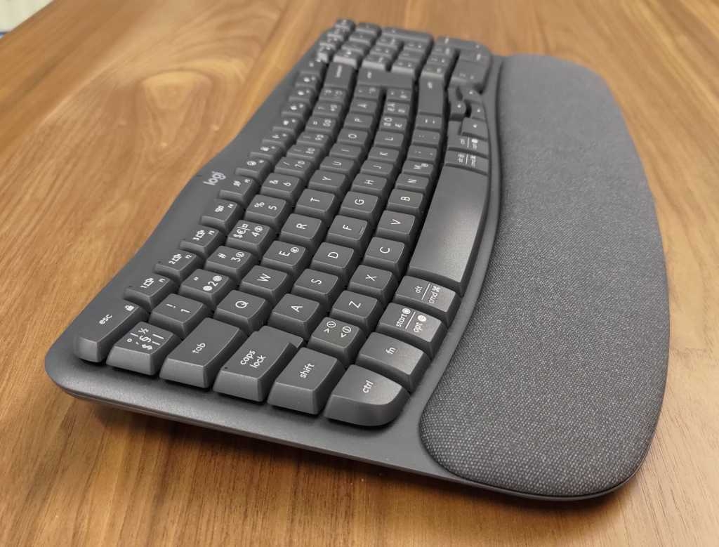 Bàn phím Logitech Wave Keys màu than chì