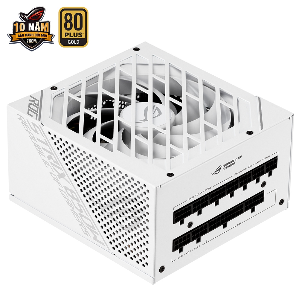 Nguồn Asus Rog Strix 850W Gold - White Edition